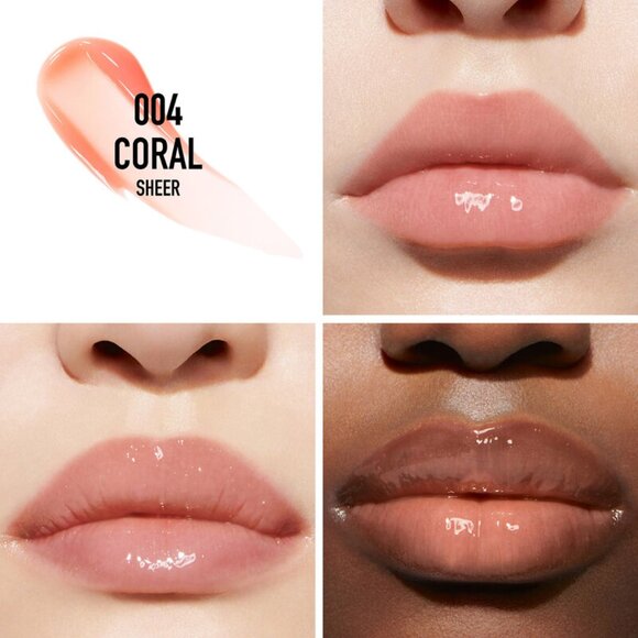 NIB 💚 Dior 004 CORAL Addict Lip Maximizer Plumping Gloss✔️ NEW IN BOX - Picture 2 of 6